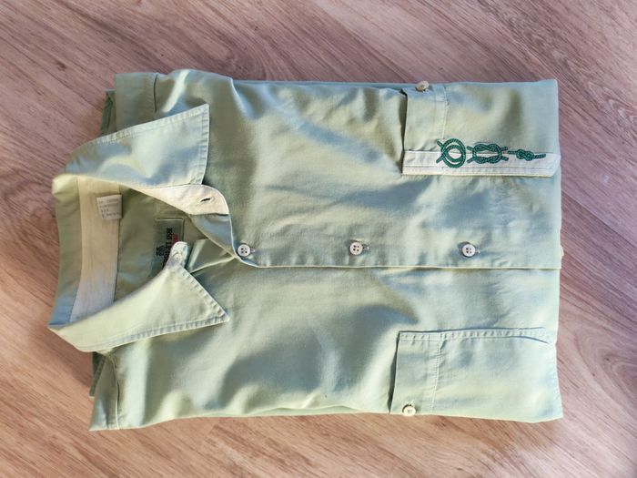 Chemise vert clair en coton Cerruti 1881 Brothers - photo numéro 1