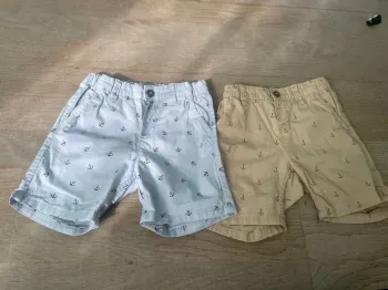 Lot 2 short garçon
