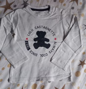 Tee shirt Lulu Castagnette 3 ans.