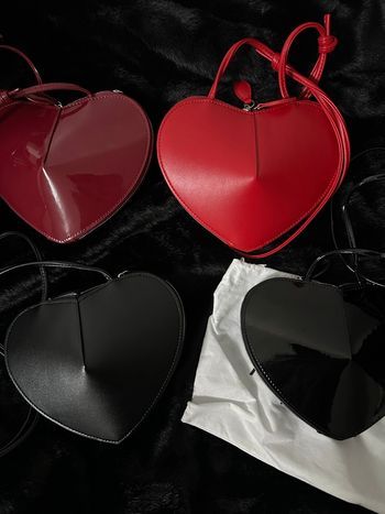 Sac le coeur alaia en cuir differents couleurs