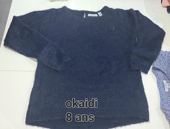 Pull okaidi 8 ans fille