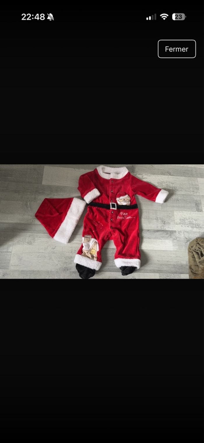 Pyjama bebe garçon Noël