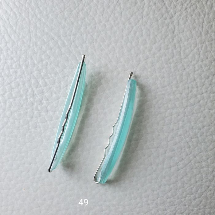 Barettes turquoises (1 lot acheté = 1 lot offert)