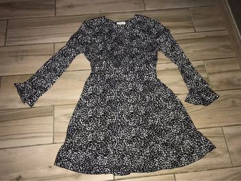 Robe noir imprimé ikoone & Bianka L