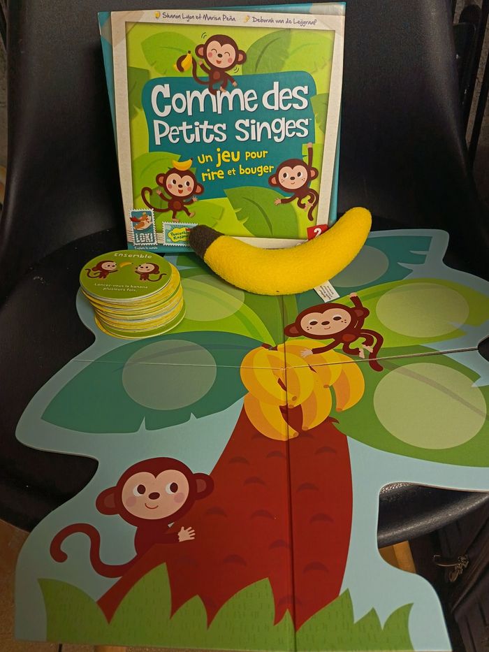 Jeu société "comme des petits singes" - photo numéro 2