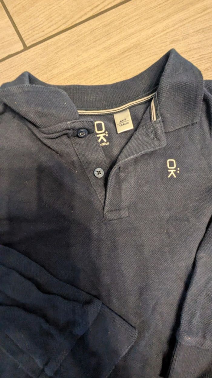 Lot polo manche longue 4 ans - photo numéro 3