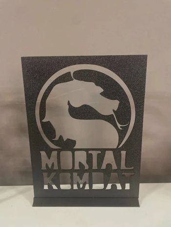 Cadre Mortal Combat - décoration avec son support