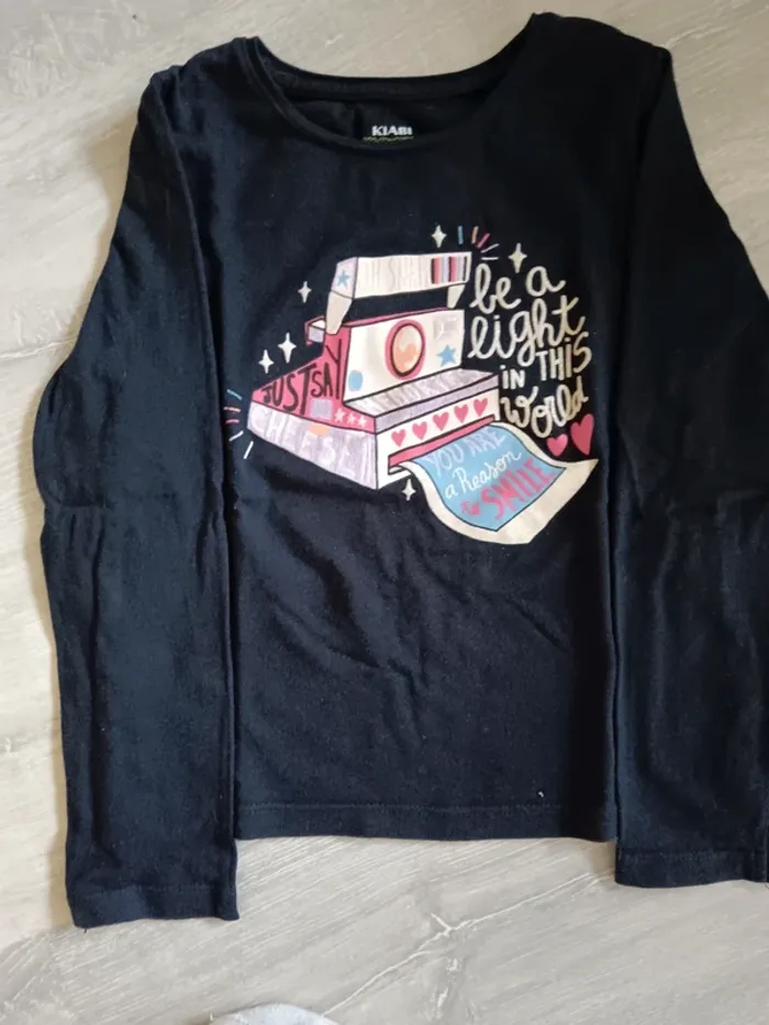Lot de 4 t shirts manches longues - photo numéro 2