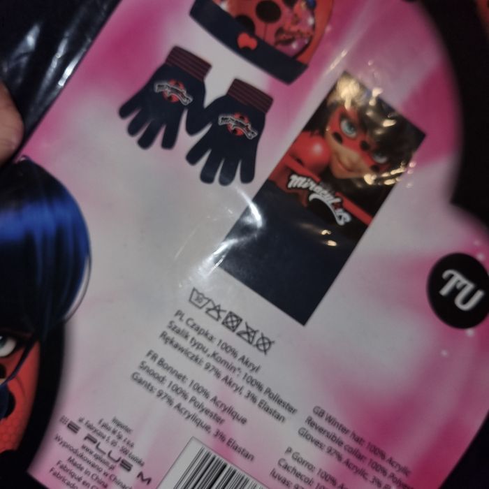ensemble enfant  MIRACULOUS bonnet gants snood NEUF - photo numéro 2
