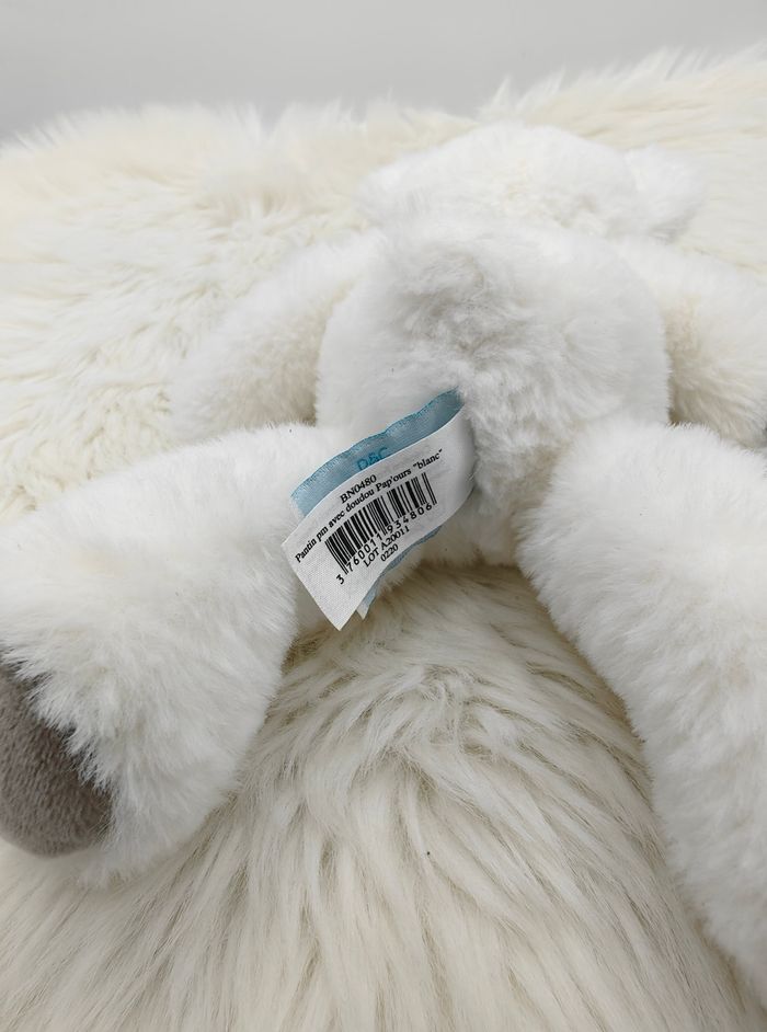 Doudou pantin mouchoir PM Pap'ours Bn0480 - photo numéro 5