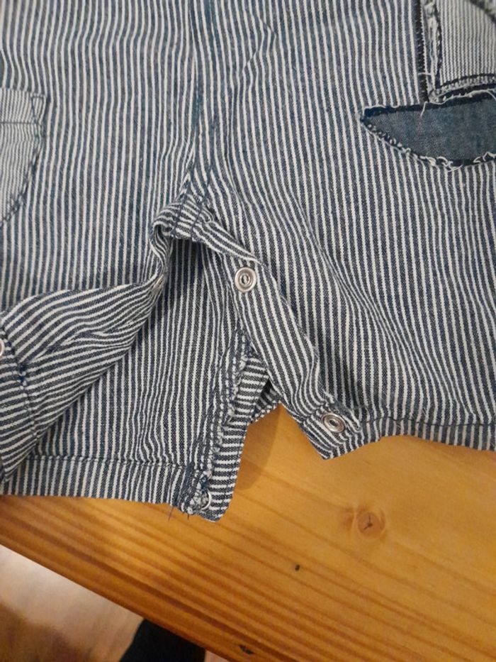 ensemble salopette et polo 23mois très bon état - photo numéro 4