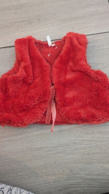 Veste sans manche 9 mois