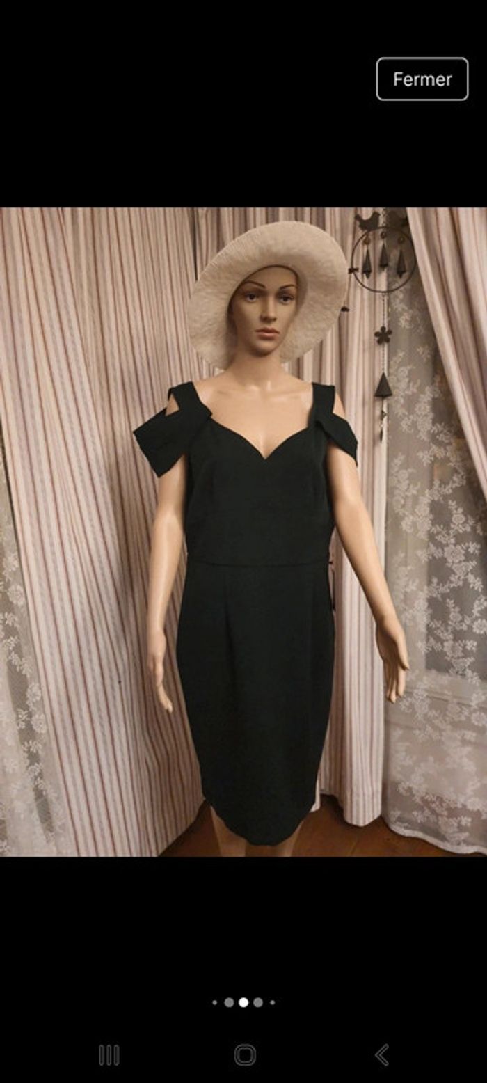 Robe de ceremoniem verte Jolie Moi Eur 44 neuve - photo numéro 12