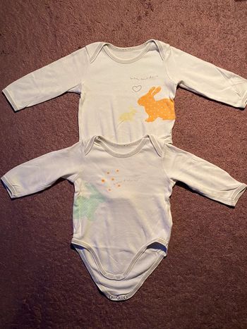 Lot 2 bodies manches longues