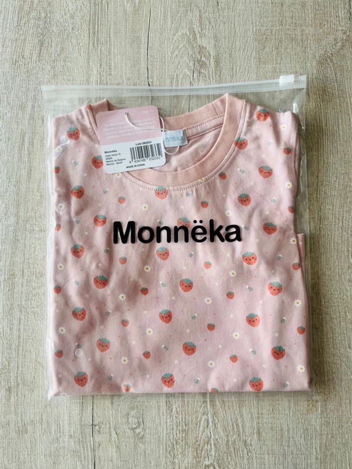 Tee shirt neuf bébé fille monneka by tutete - photo numéro 2