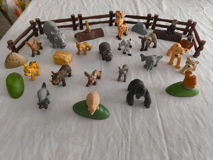 Lot figurines mes amis les animaux disney nature - photo numéro 1