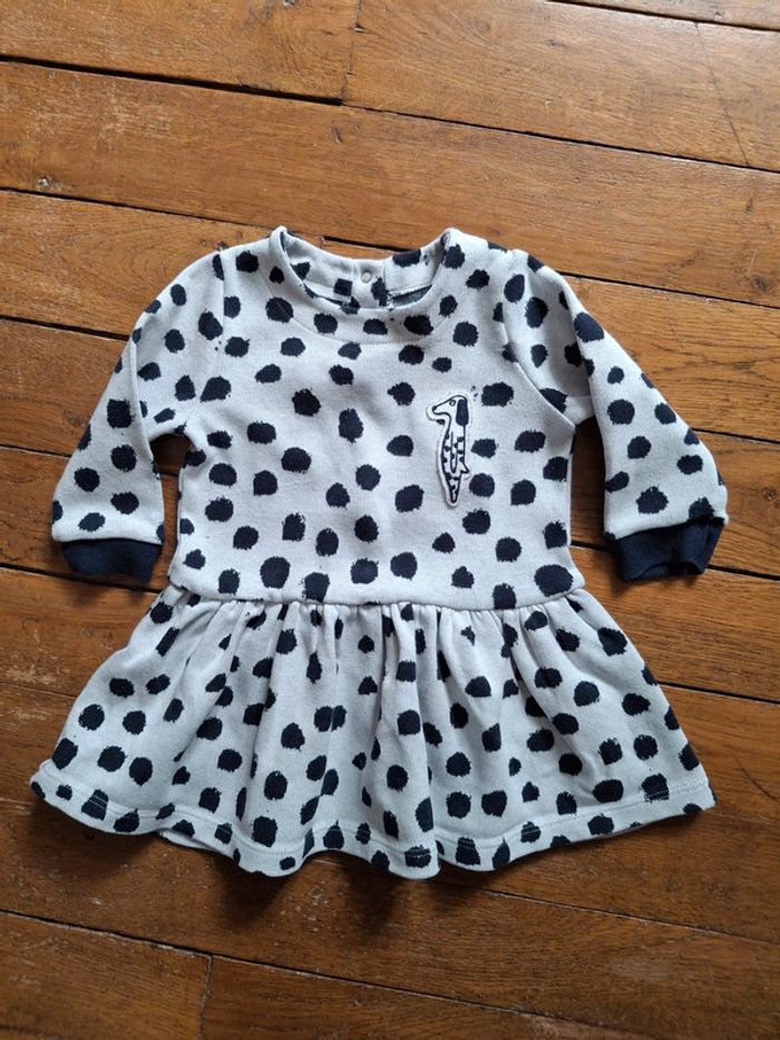 Robe petit bateau × Jean Jullien 6 mois