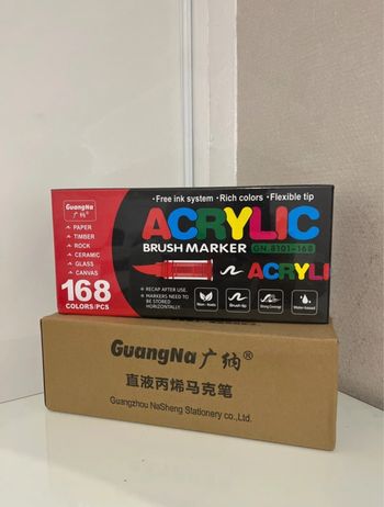 Feutres acrylique GuangNa 168