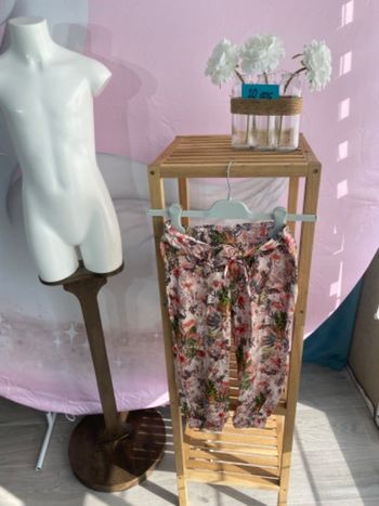 Pantalon fluide léger fille 10 ans motif flamant rose