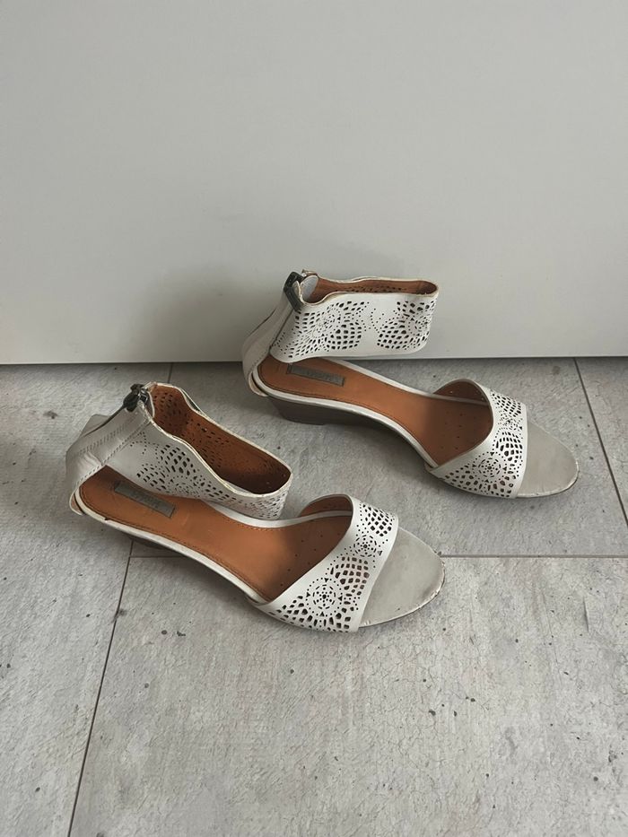 Sandale compensée Geox 37 - photo numéro 8