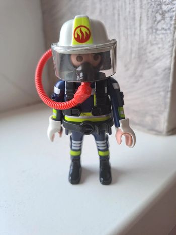 Pompier avec oxygène #playmobil