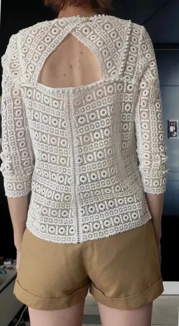 Blouse Joss en dentelle