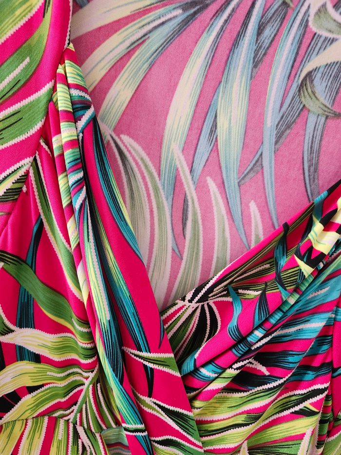 Robe tropicale Morgan taille S neuve - photo numéro 3