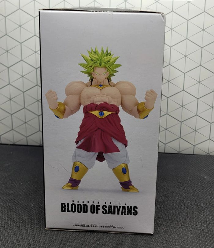Figurine Dragon Ball Z Super Saiyan Broly Blood of Saiyans Banpresto Bandai Namco - photo numéro 2