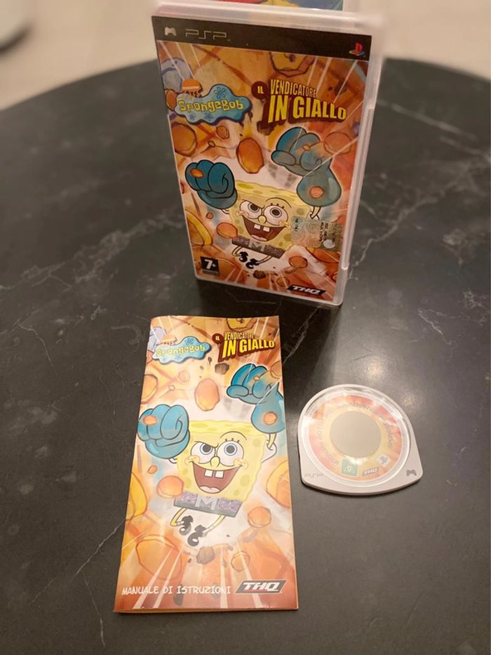 Jeu Bob l’éponge pour PSP