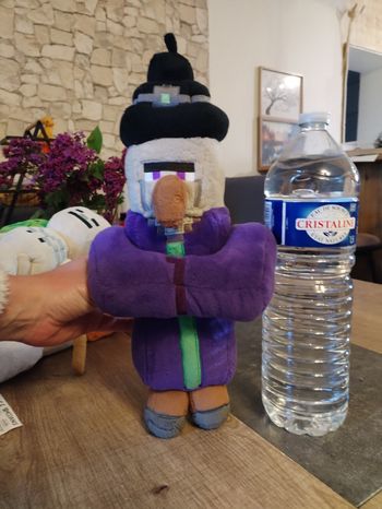 Peluche minecraft sorcier