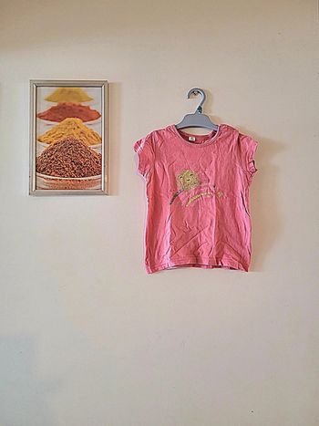 T-shirt rose Taille 18 mois