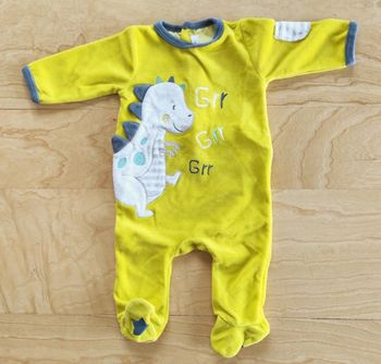 Pyjama une pièce velours