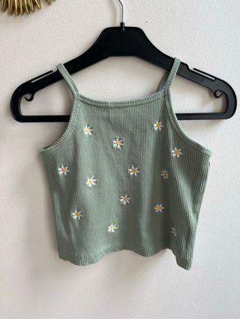 Top Zara fleurs 9 ans