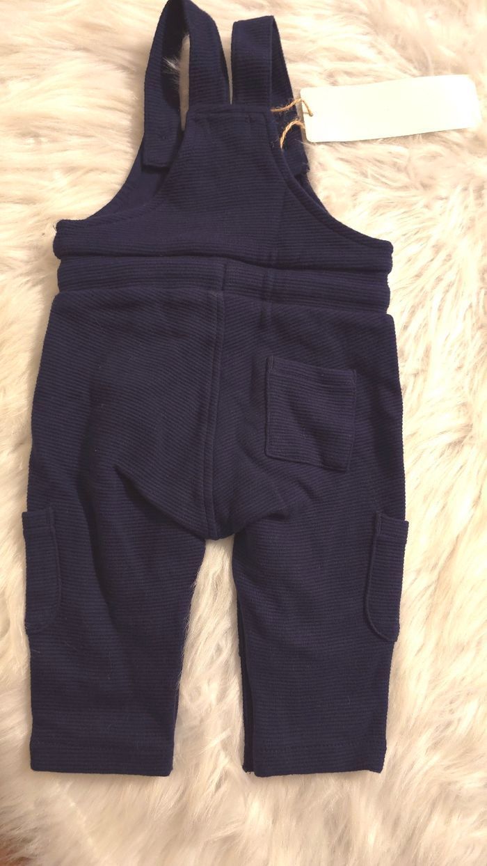 Neufs (non portés) 🤩😍🥰💙superbe ensemble salopette et polo 3 mois garçon 💙🥰😍 - photo numéro 6