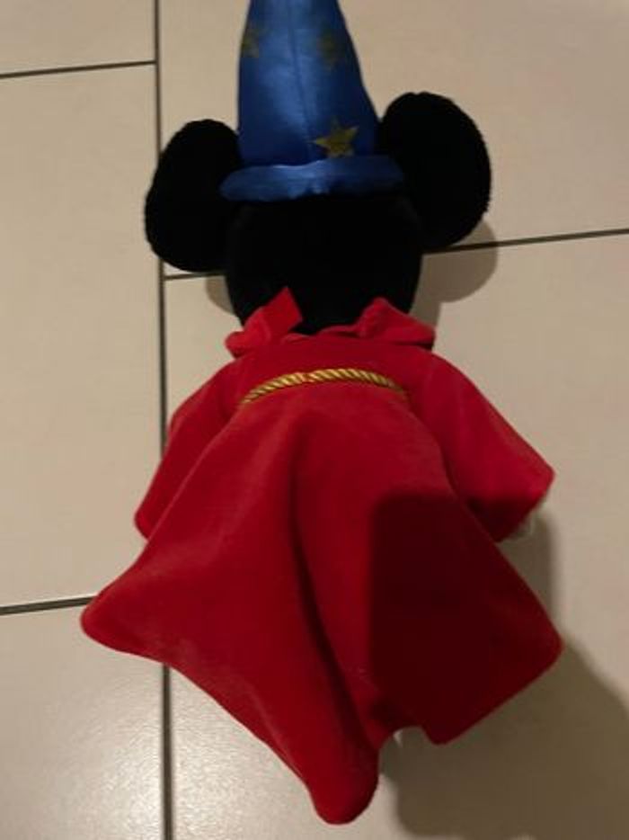 Peluche vintage disney mickey magicien - photo numéro 4