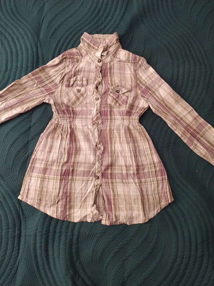 Chemise gris Bordeaux Creeks 8 ans - photo numéro 2