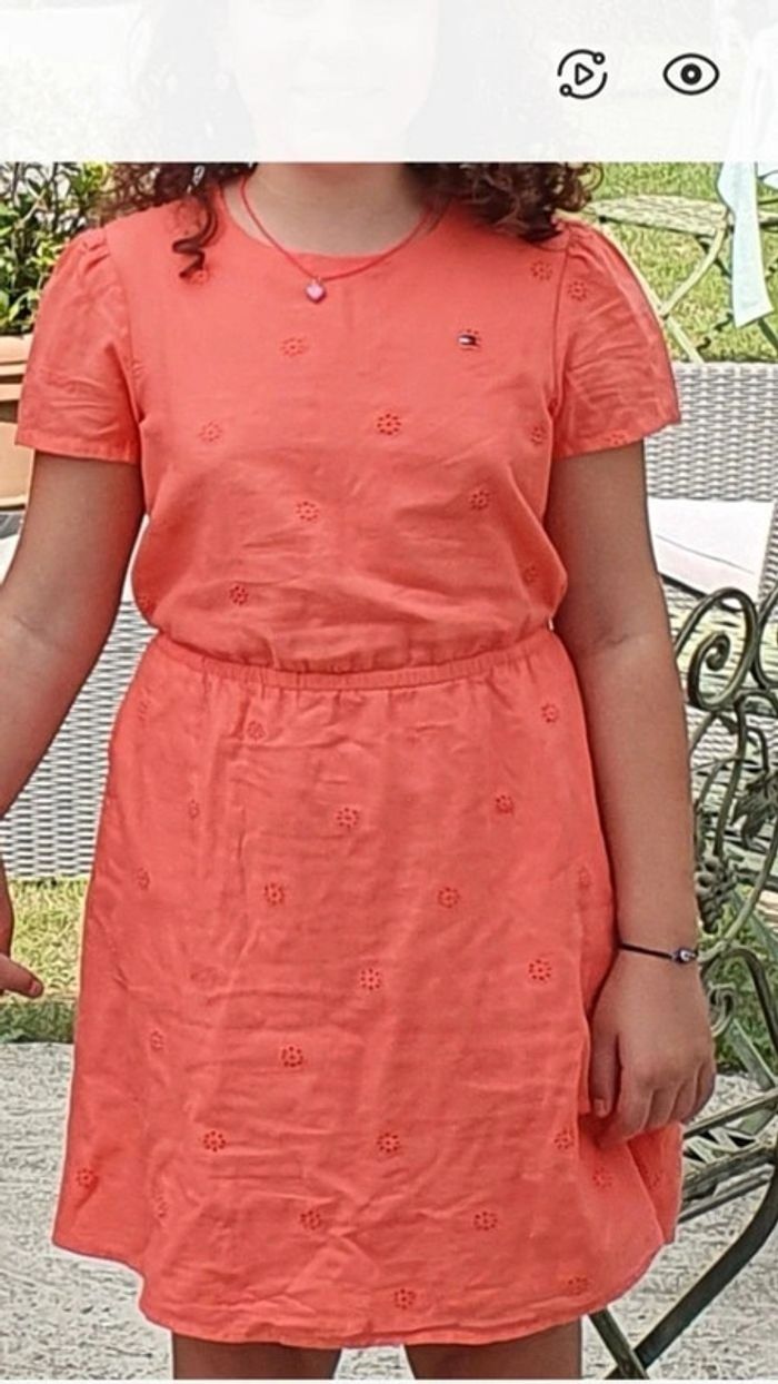 Robe corail T. Hilfiger - photo numéro 2