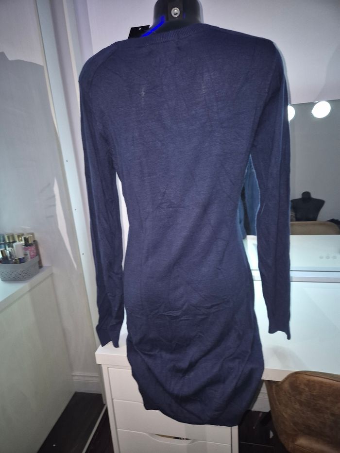 Robe pull bleue - photo numéro 3