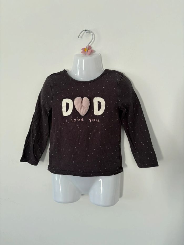 T-shirt manches longues Kiabi - 36 mois