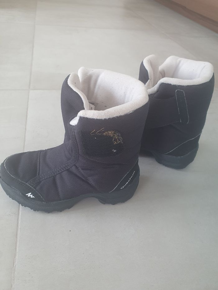 P 28 botte fourrée neige ski Quechua