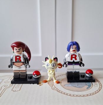 Minifigure Pokemon La team Rocket