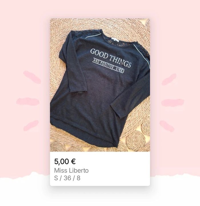 Pull Miss Liberto taille S