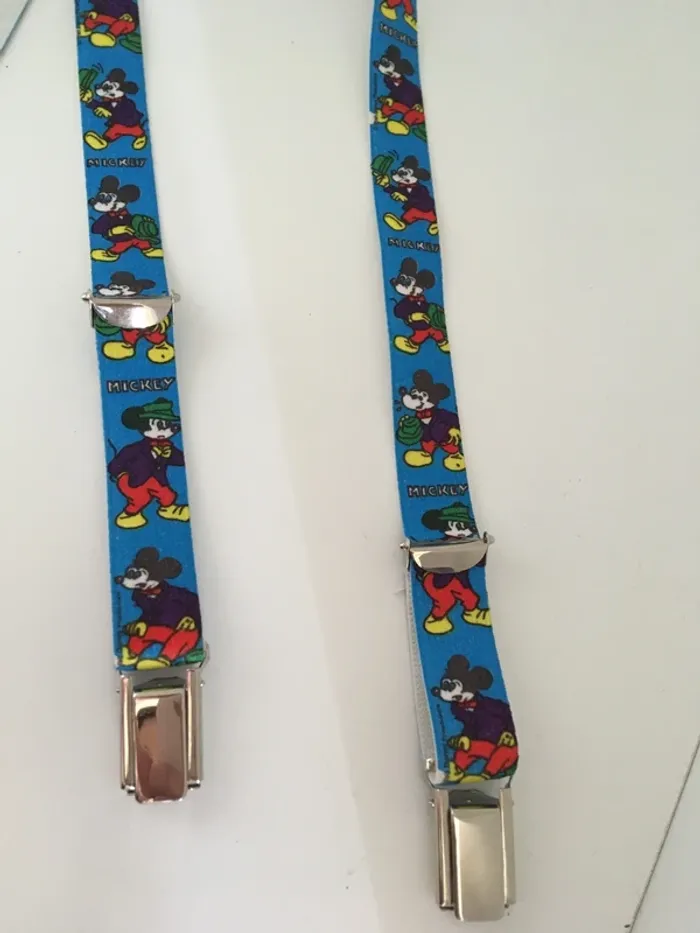 Bretelles vintage Mickey - photo numéro 2