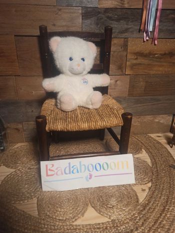 Peluche ours boulgom baby tbe