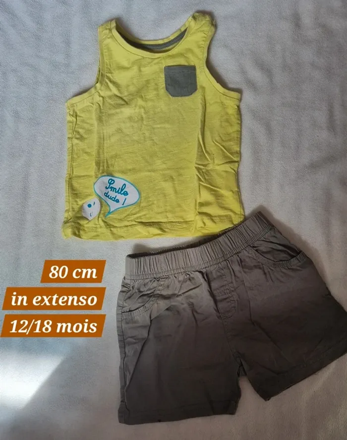 Ensemble été bébé