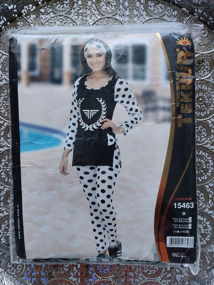 Ensemble à pois 🤍
