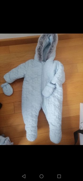 Manteau combinaison bébé