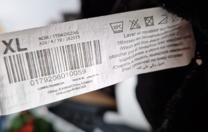 Sweat femme mim noir love XL - photo numéro 3