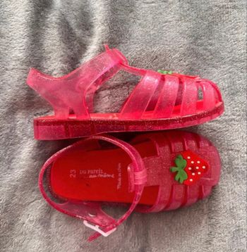 Sandales transparentes Du pareil au même - très bon état