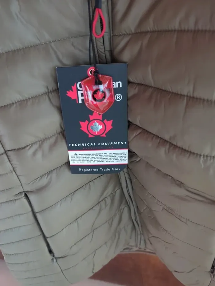 Veste matelassée neuve Canadian Peak taille M - photo numéro 2